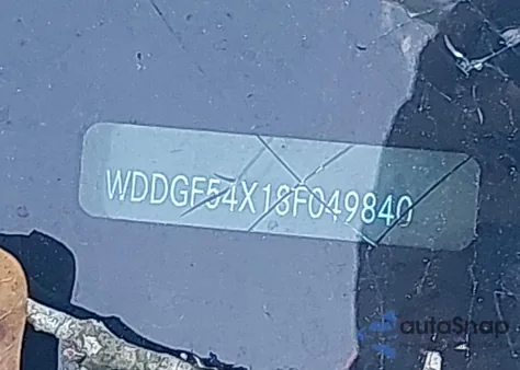 2008 Mercedes-Benz C 300 Sport из США, поврежденный, VIN WDDGF54X18F049840